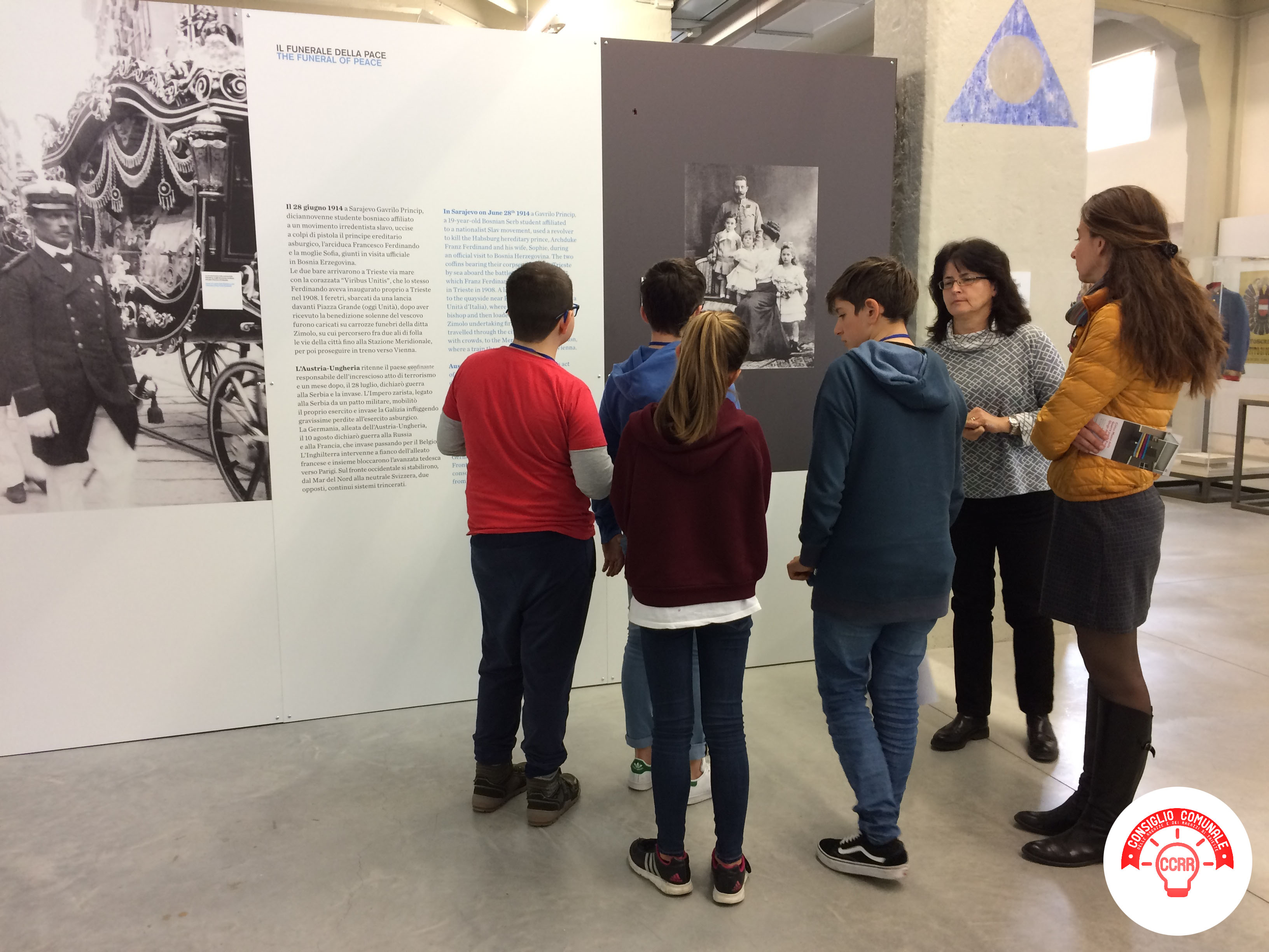CCRR_quarto incontro_tavolo tecnico sul centenario della fine della 1GM_sopralluogo al Museo Civico de Henriquez 1